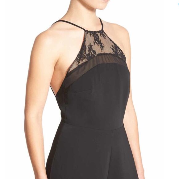 NWT Lovers + Friends Black Wide Leg Jumpsuit - Picture 2 of 8